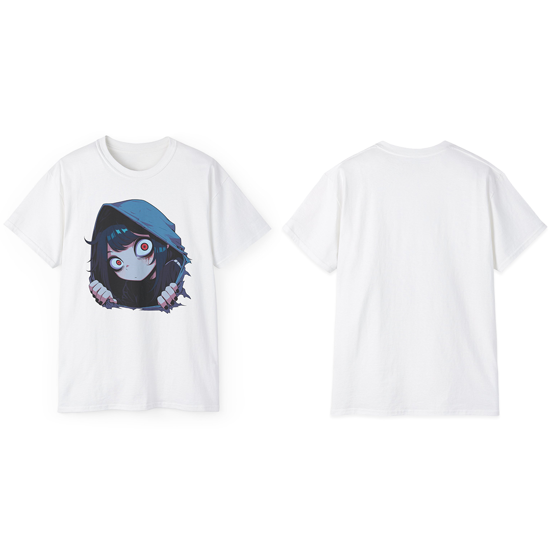 100% Cotton Short Sleeve Tee | Anime-Halloween-011