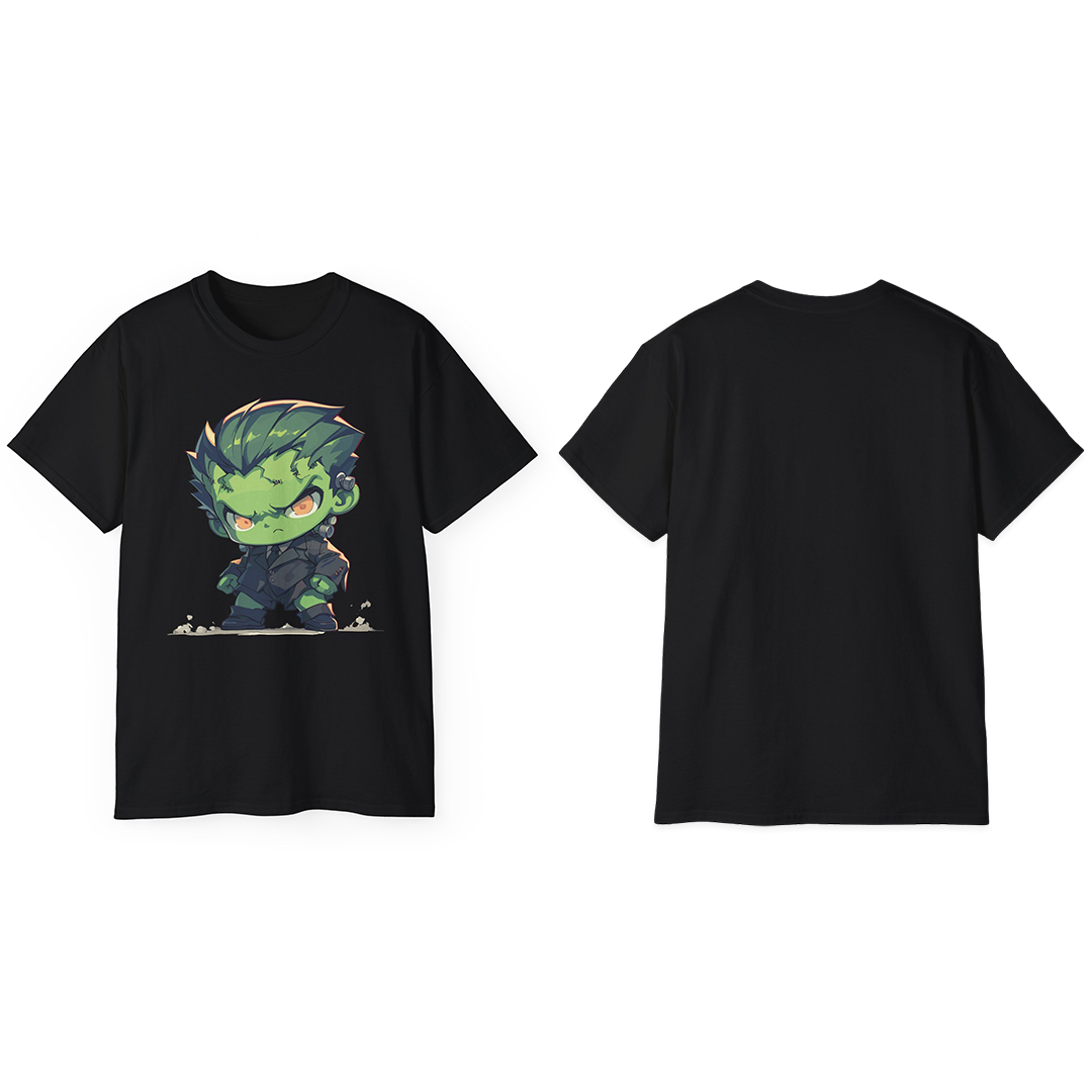 100% Cotton Short Sleeve Tee | Anime-Halloween-018