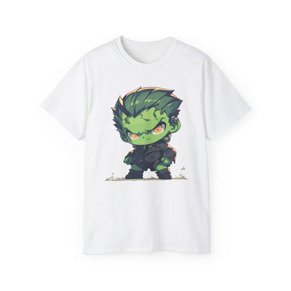 100% Cotton Short Sleeve Tee | Anime-Halloween-018