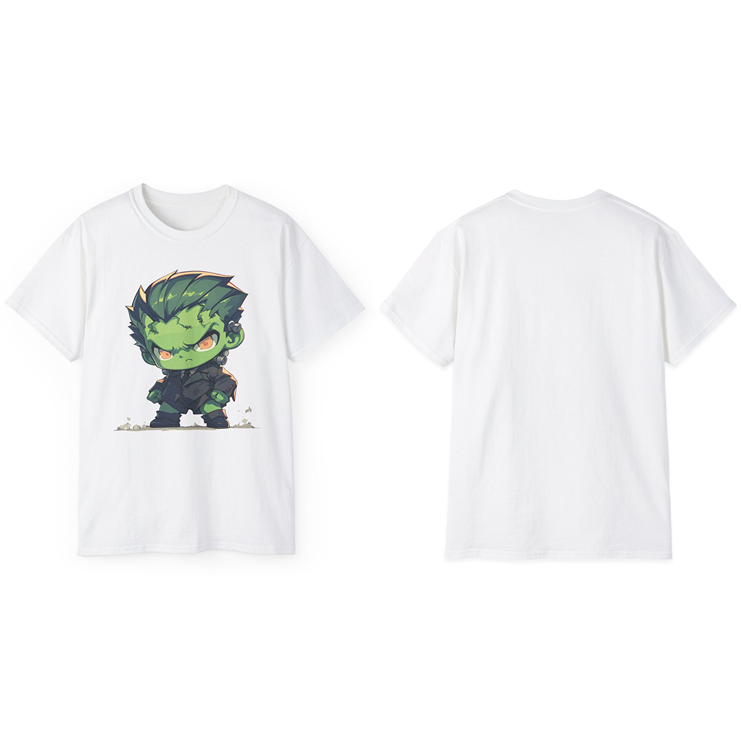 100% Cotton Short Sleeve Tee | Anime-Halloween-018