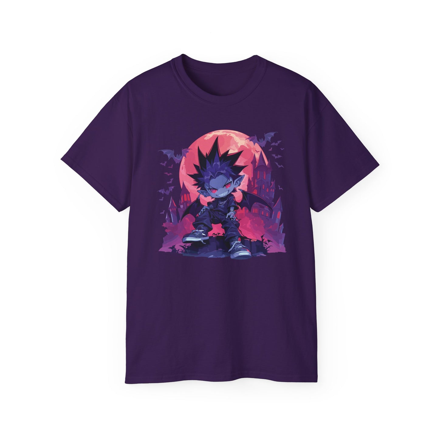 100% Cotton Short Sleeve Tee | Anime-Halloween-022