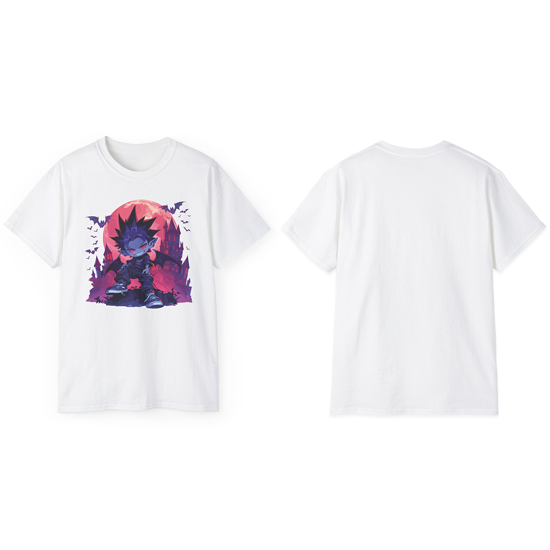 100% Cotton Short Sleeve Tee | Anime-Halloween-022