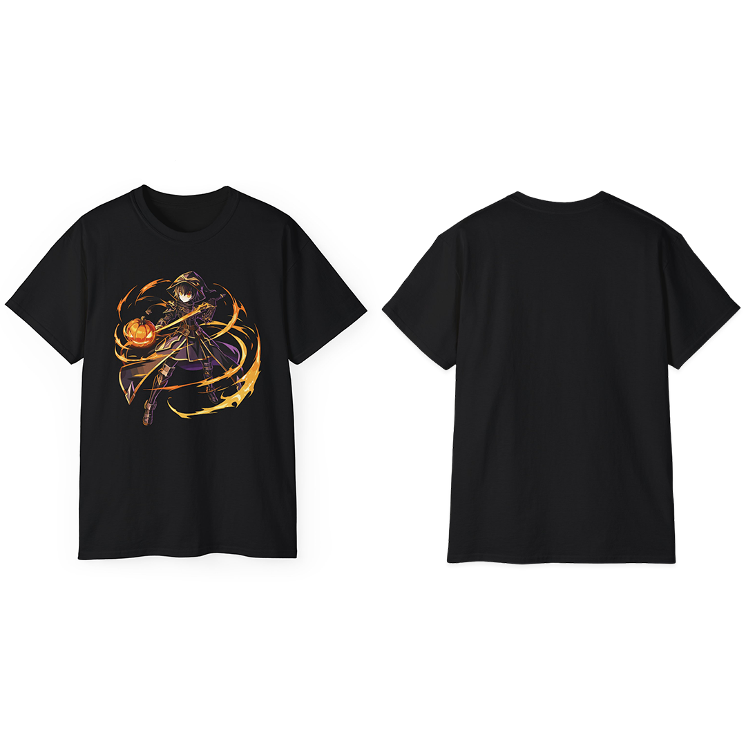 100% Cotton Short Sleeve Tee | Anime-Halloween-025