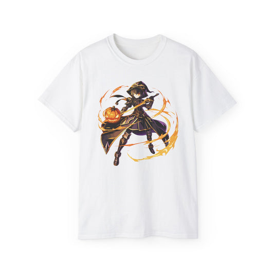 100% Cotton Short Sleeve Tee | Anime-Halloween-025