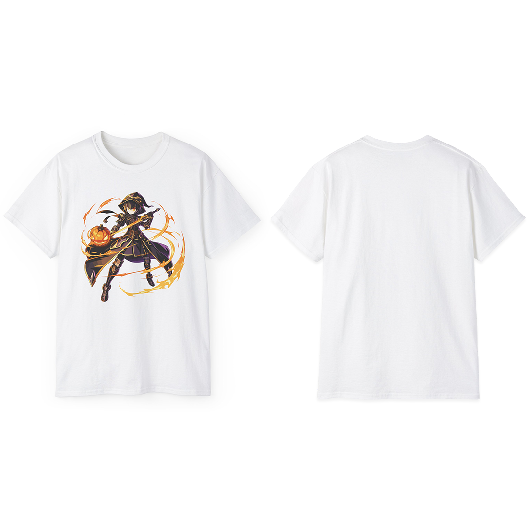 100% Cotton Short Sleeve Tee | Anime-Halloween-025