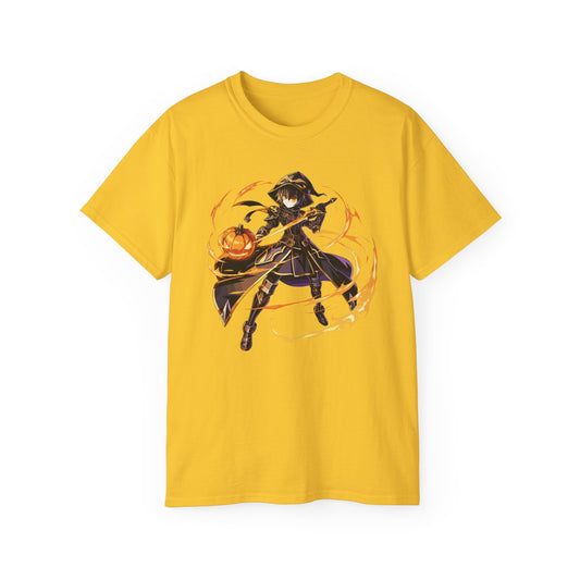 100% Cotton Short Sleeve Tee | Anime-Halloween-025