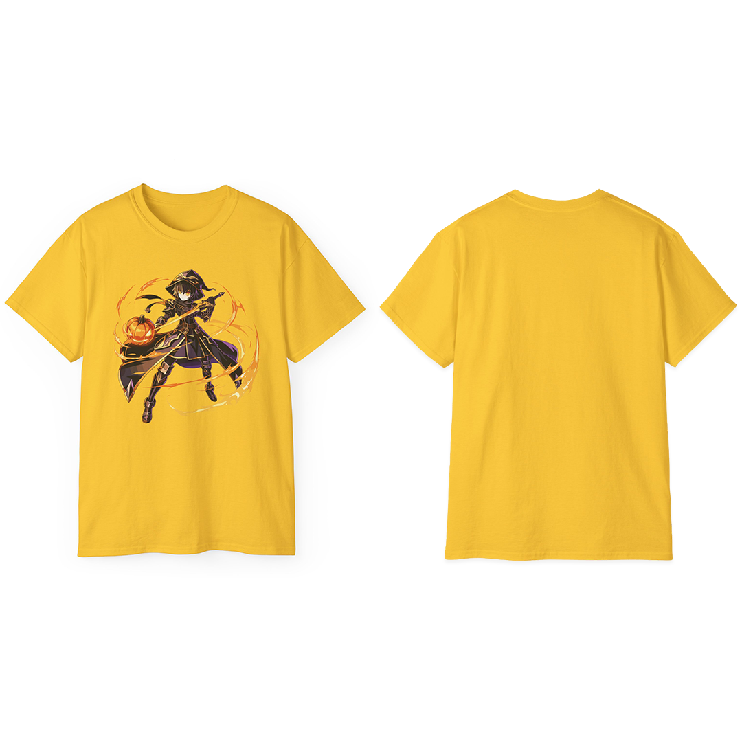 100% Cotton Short Sleeve Tee | Anime-Halloween-025