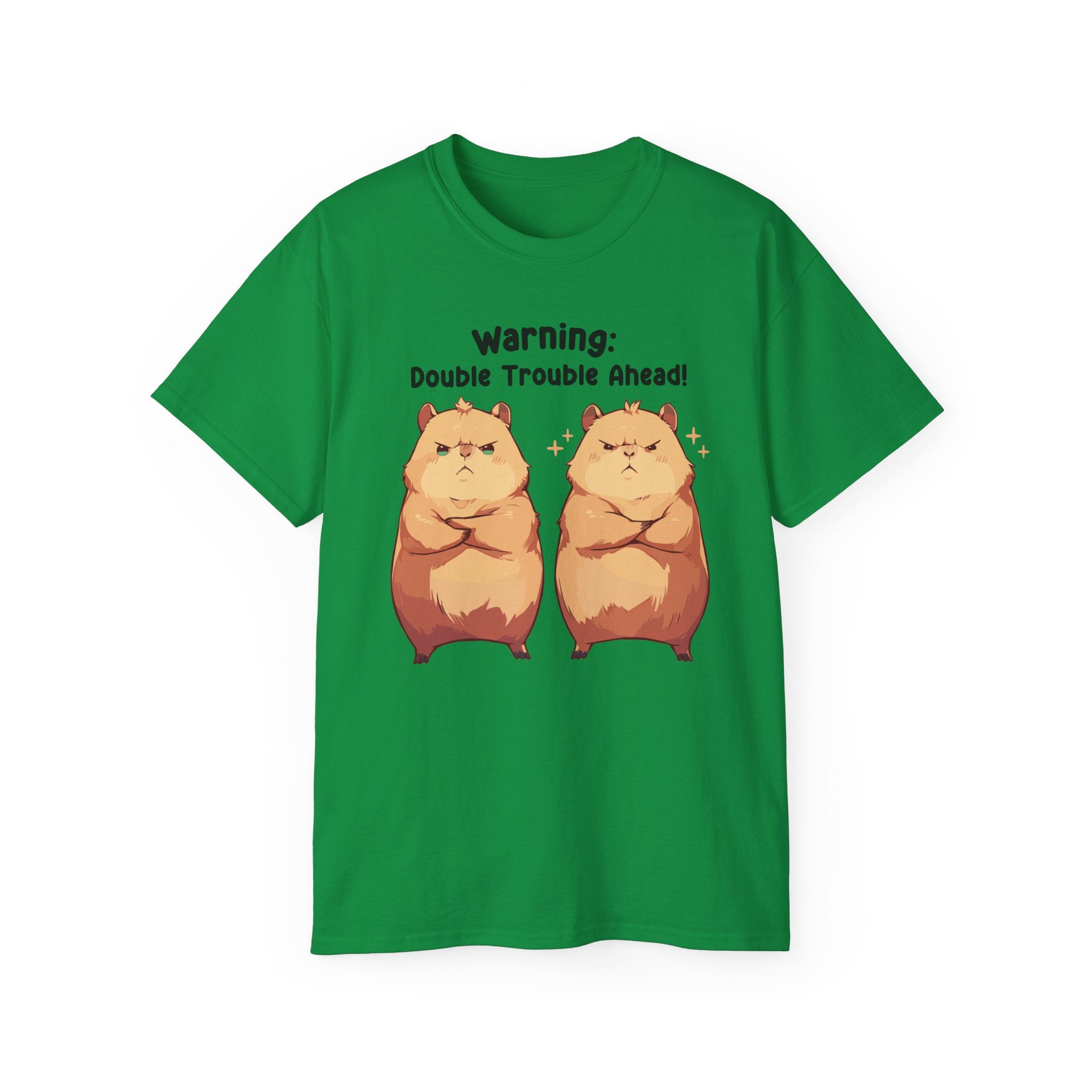 100%纯棉短袖T恤 | Kawaii-Capybara-004