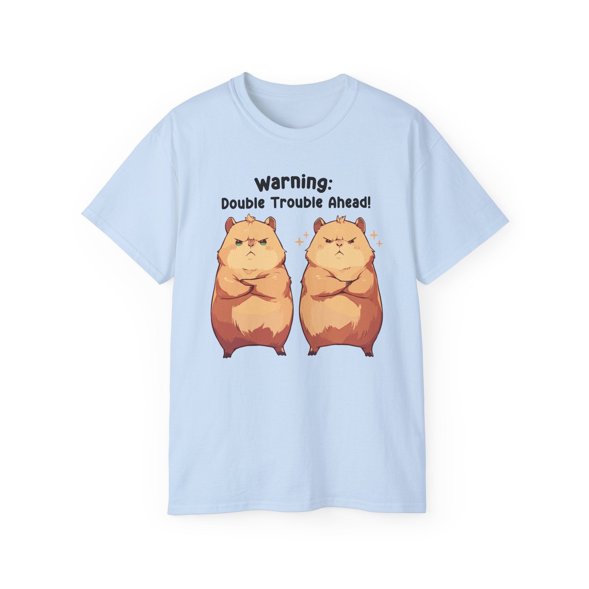 100%纯棉短袖T恤 | Kawaii-Capybara-004