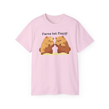 100% Cotton Short Sleeve Tee | Kawaii-Capybara-005