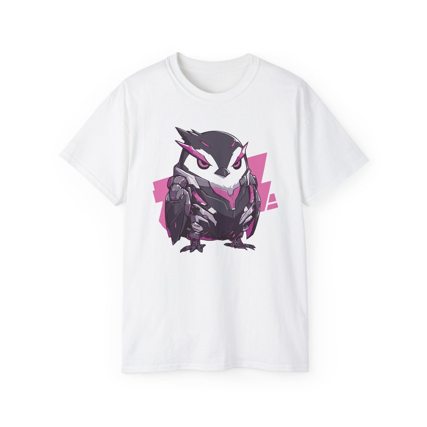 100% Cotton Short Sleeve Tee | Mascot-Penguin-001