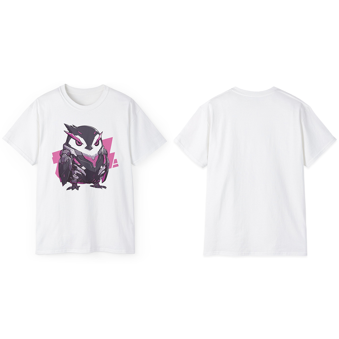 100%纯棉短袖T恤 | Mascot-Penguin-001