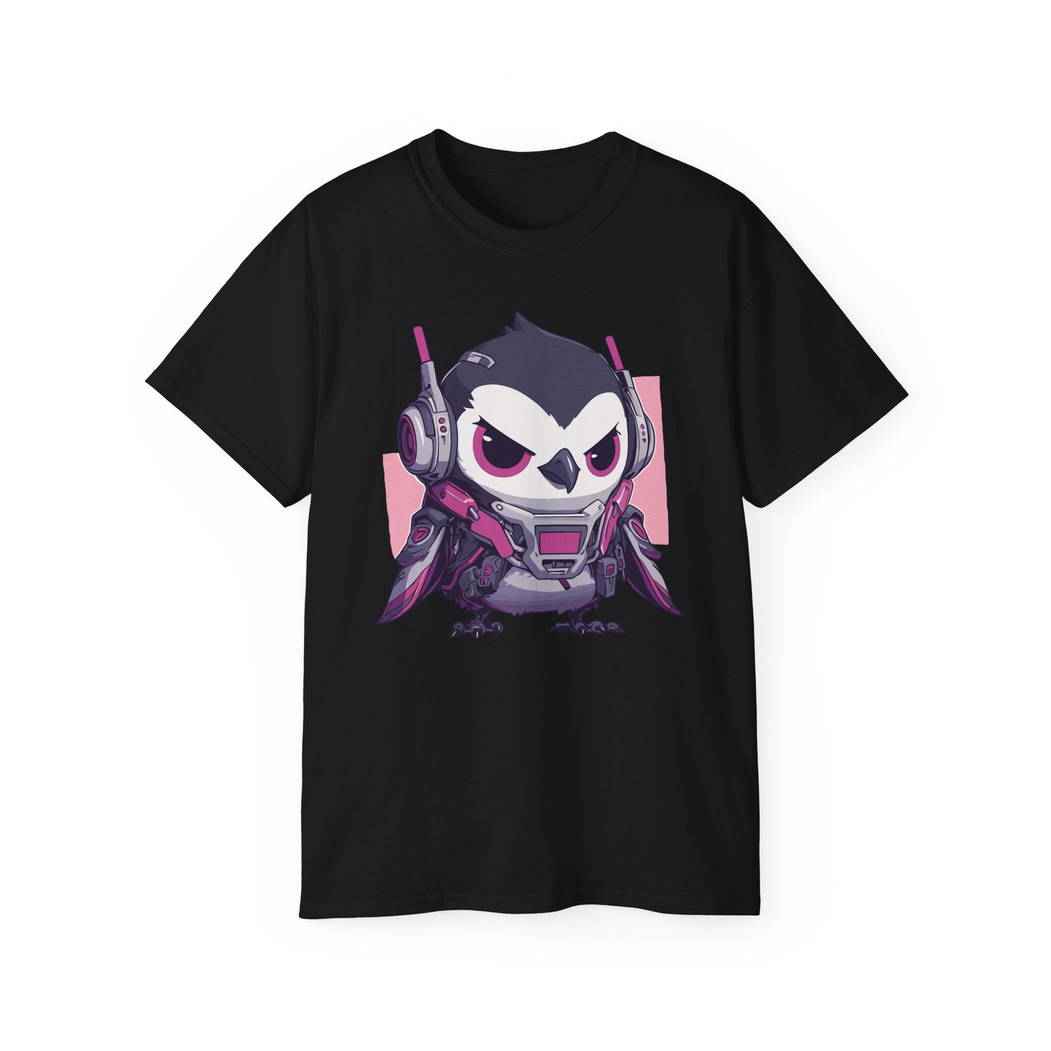 100%纯棉短袖T恤 | Mascot-Penguin-002