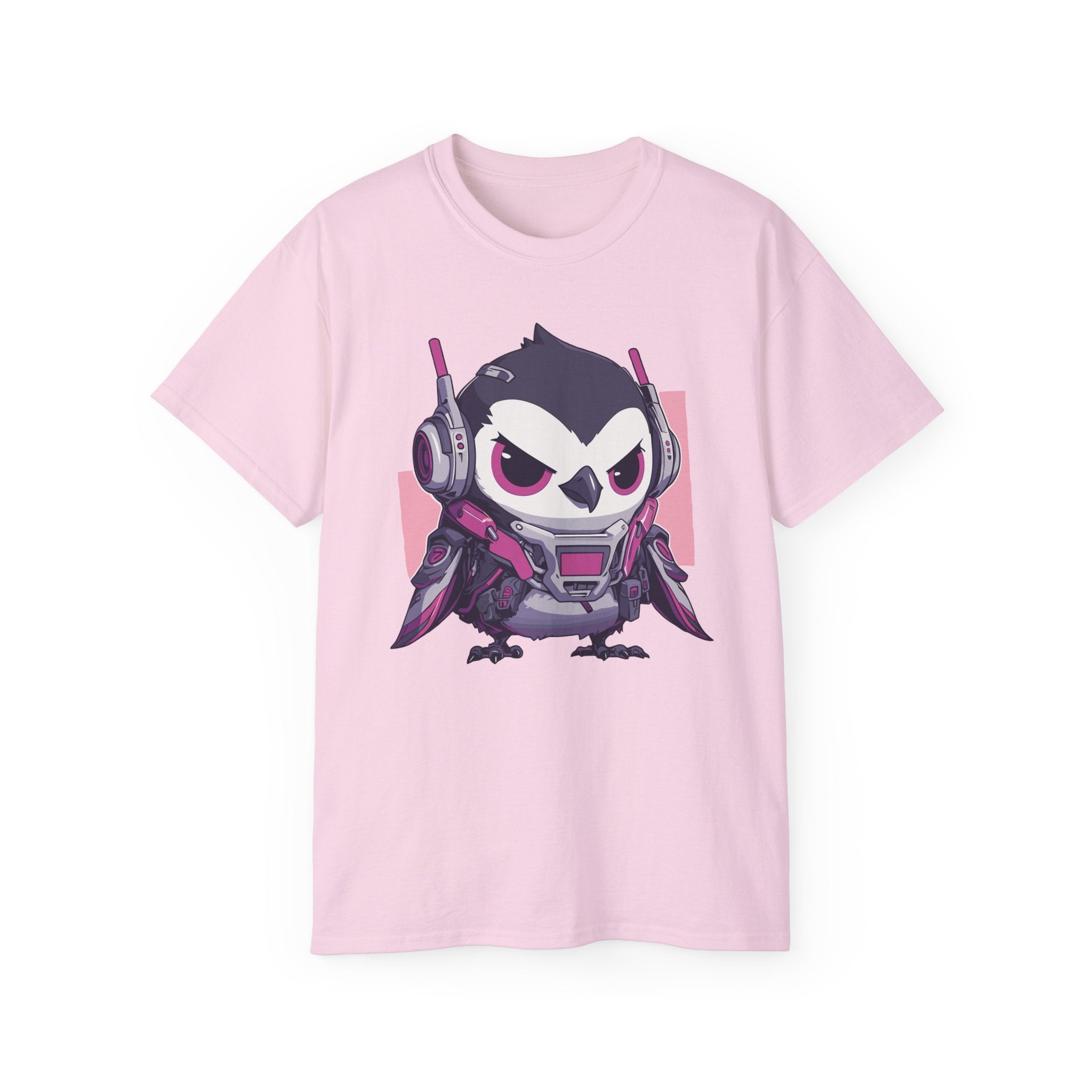 100%纯棉短袖T恤 | Mascot-Penguin-002