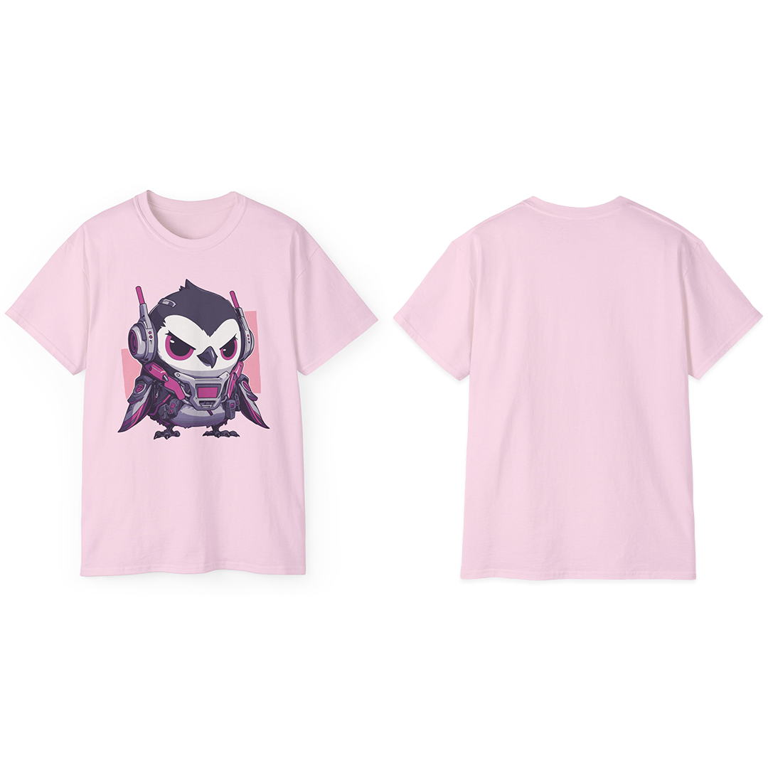 100%纯棉短袖T恤 | Mascot-Penguin-002