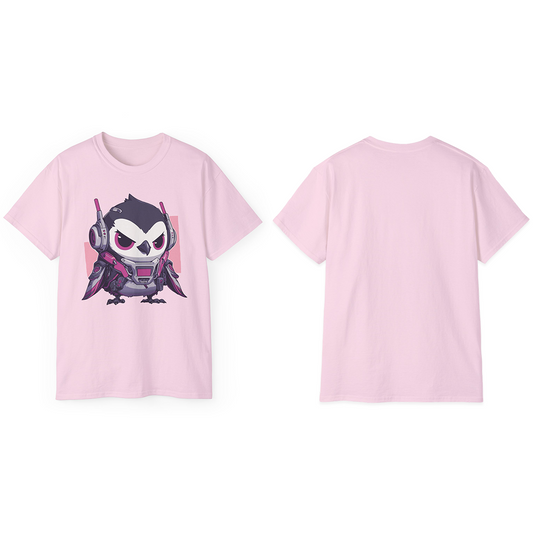 100% Cotton Short Sleeve Tee | Mascot-Penguin-002