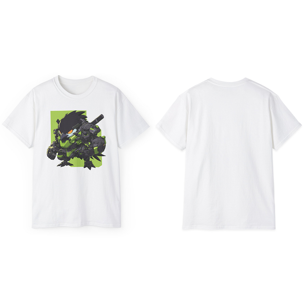 100%纯棉短袖T恤 | Mascot-Penguin-006