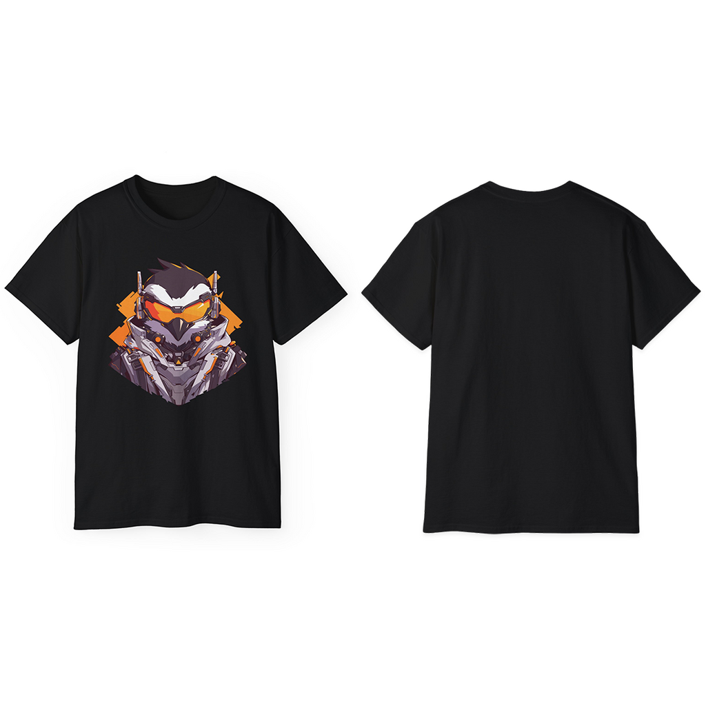 100%纯棉短袖T恤 | Mascot-Penguin-007