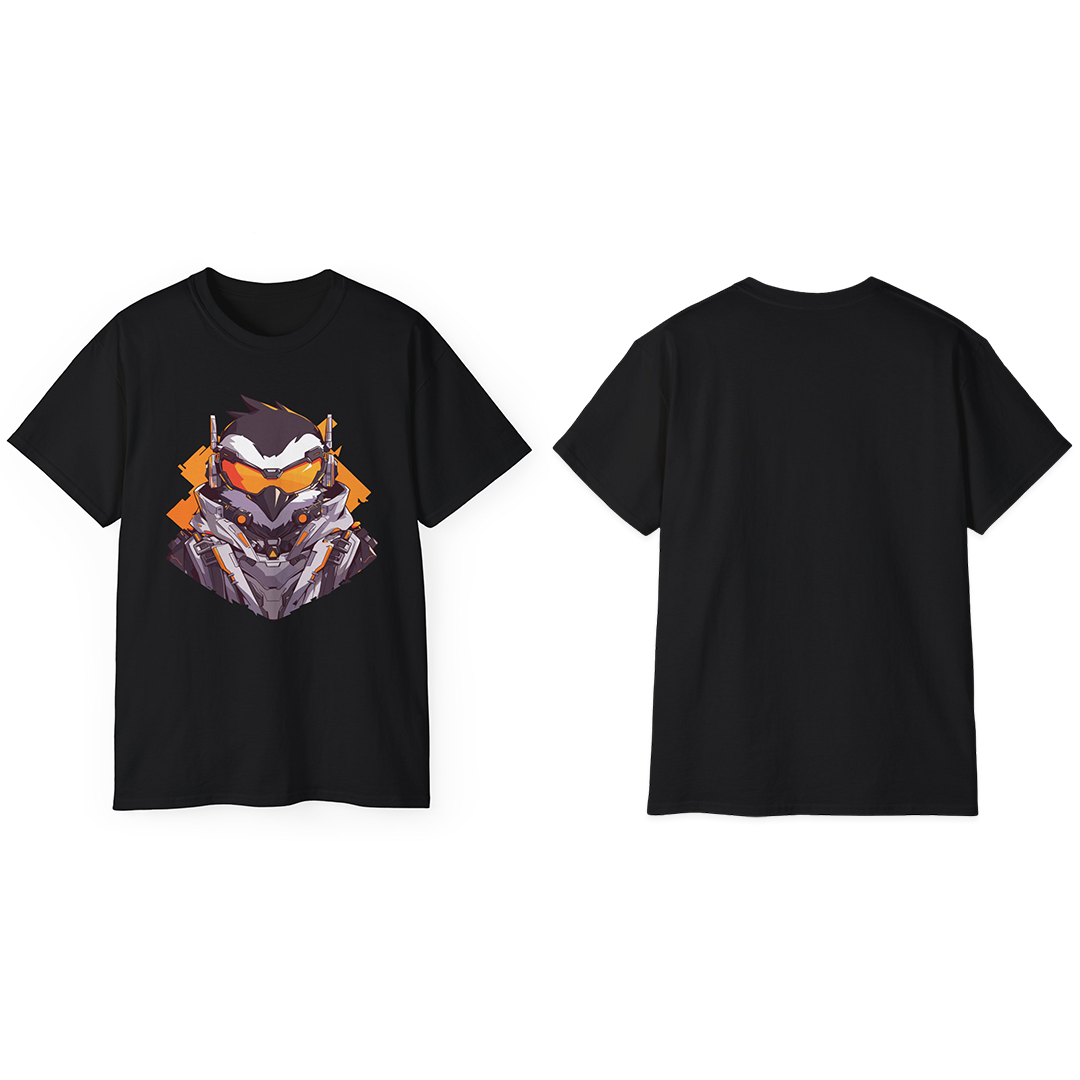 100%纯棉短袖T恤 | Mascot-Penguin-007