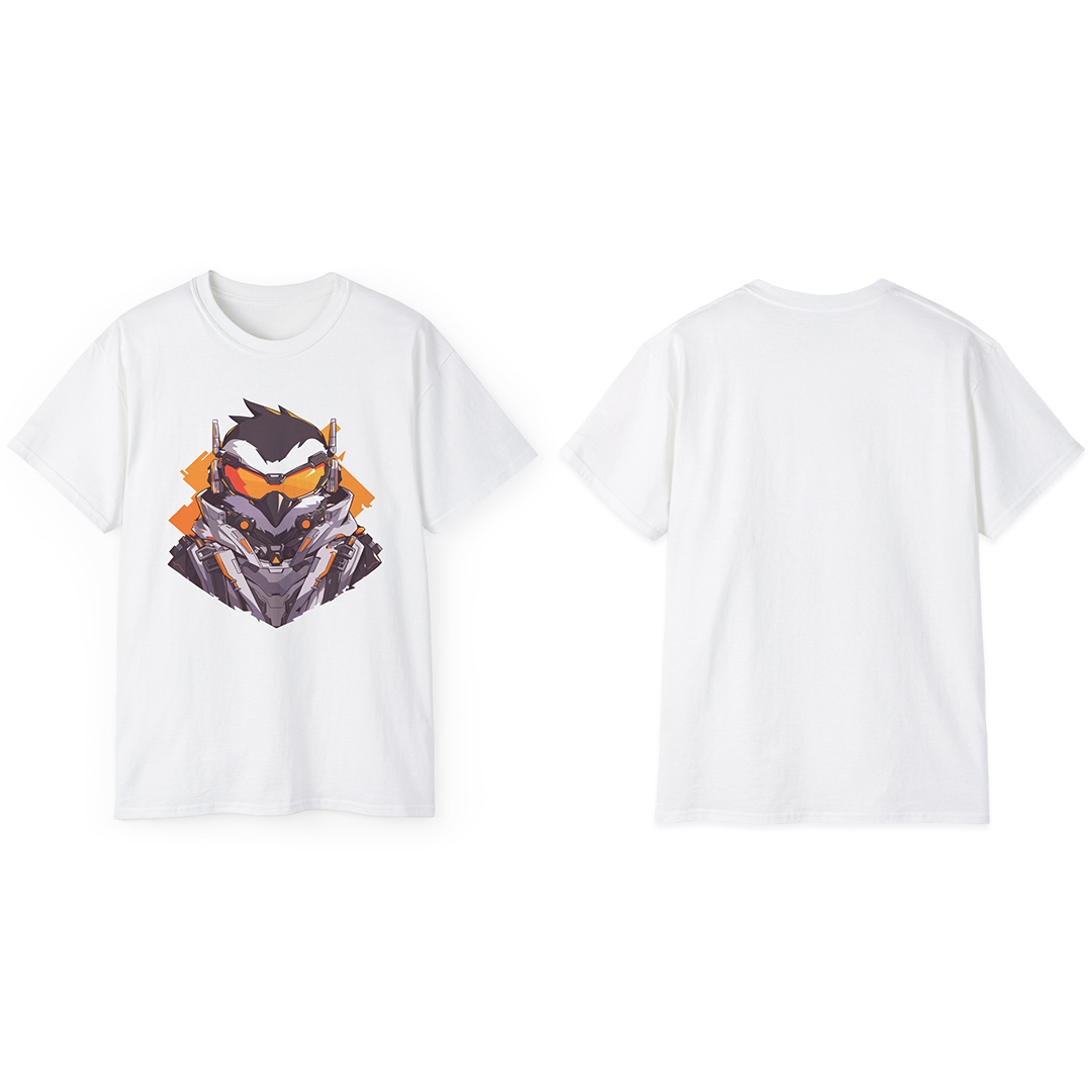 100%纯棉短袖T恤 | Mascot-Penguin-007