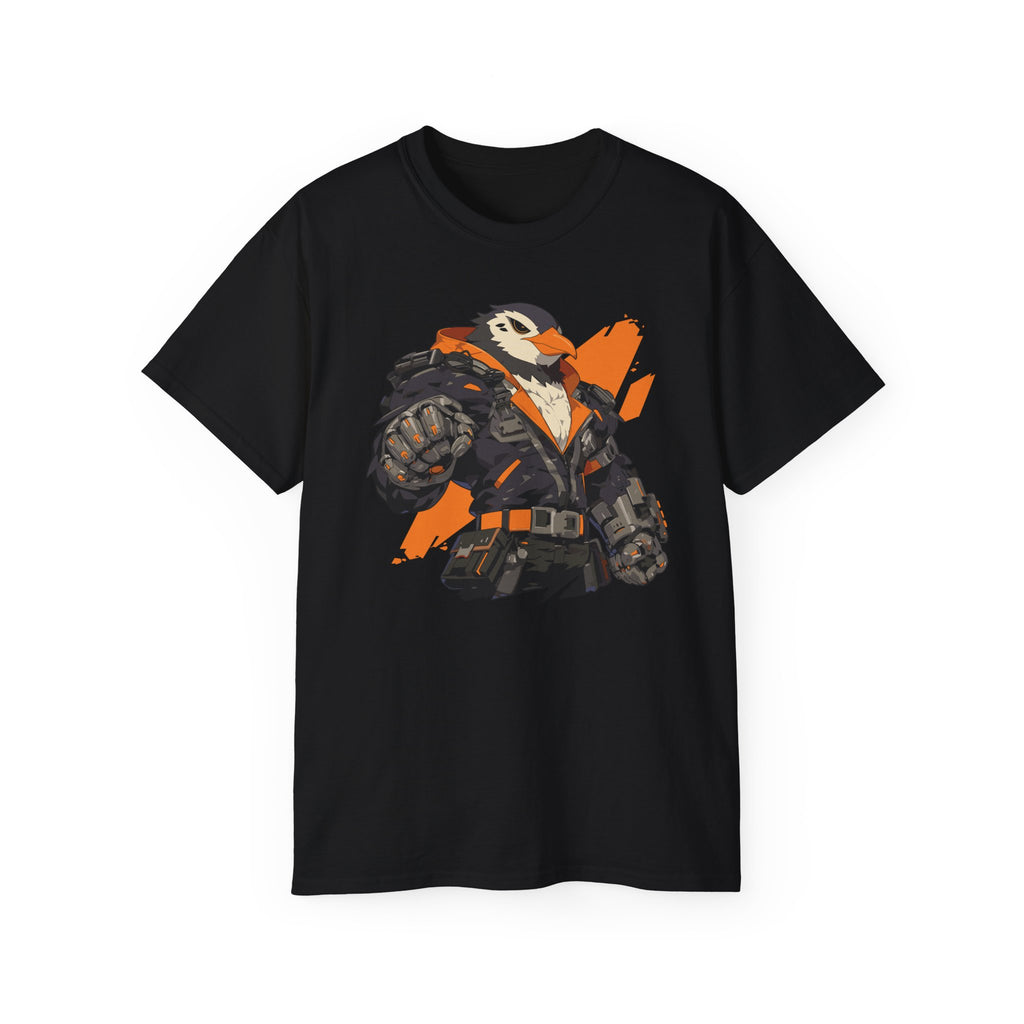100%纯棉短袖T恤 | Mascot-Penguin-008