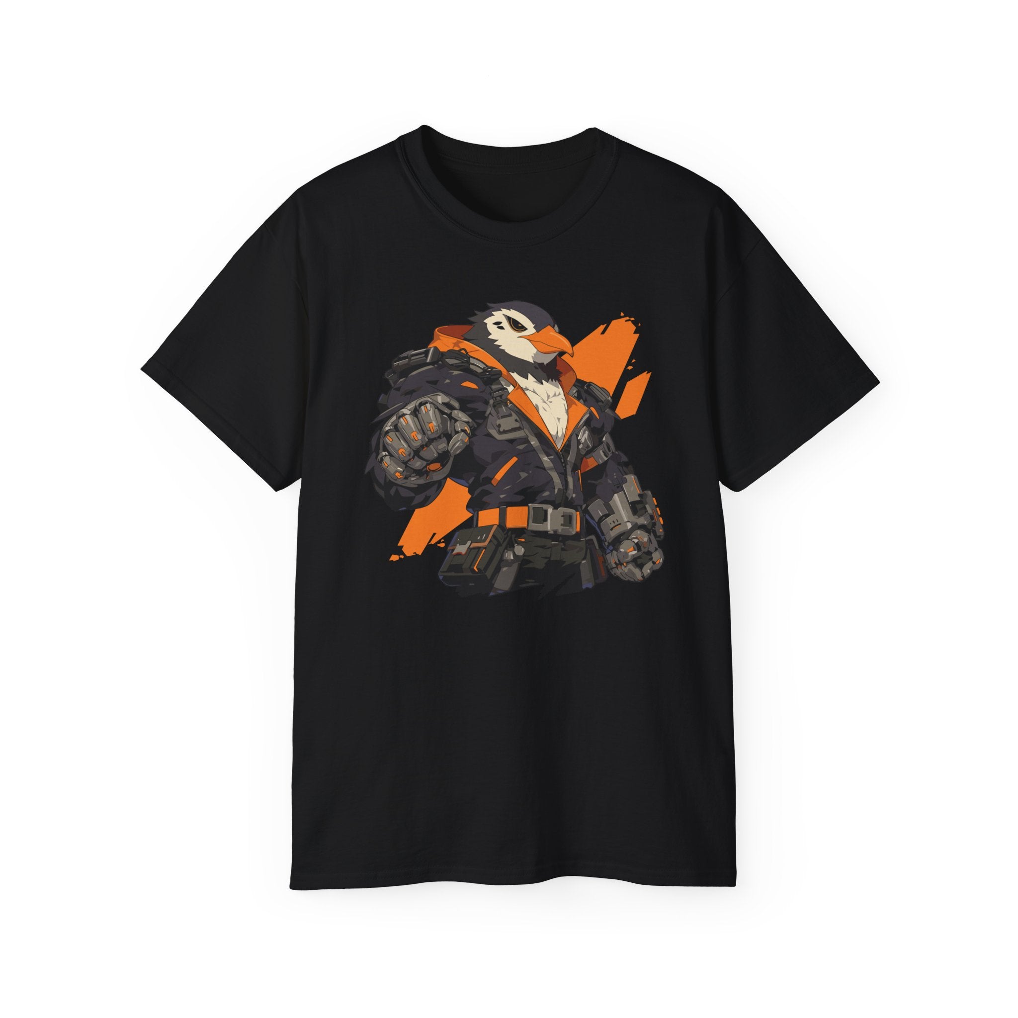 100%纯棉短袖T恤 | Mascot-Penguin-008