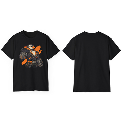 100% Cotton Short Sleeve Tee | Mascot-Penguin-008