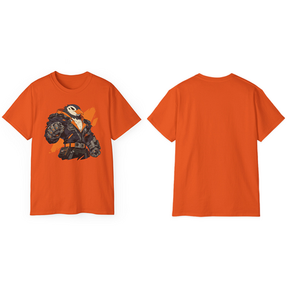 100% Cotton Short Sleeve Tee | Mascot-Penguin-008