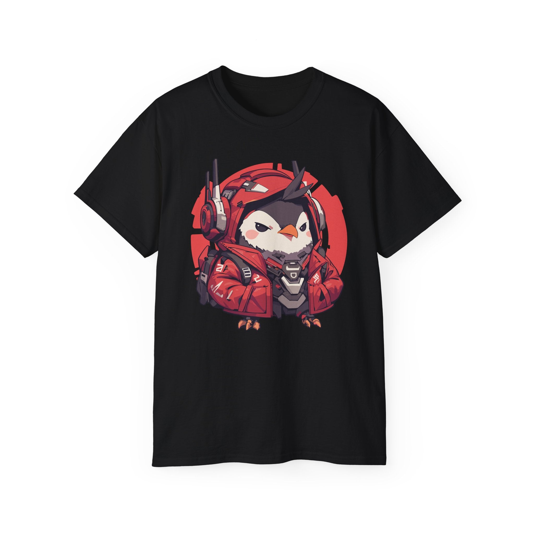 100%纯棉短袖T恤 | Mascot-Penguin-009