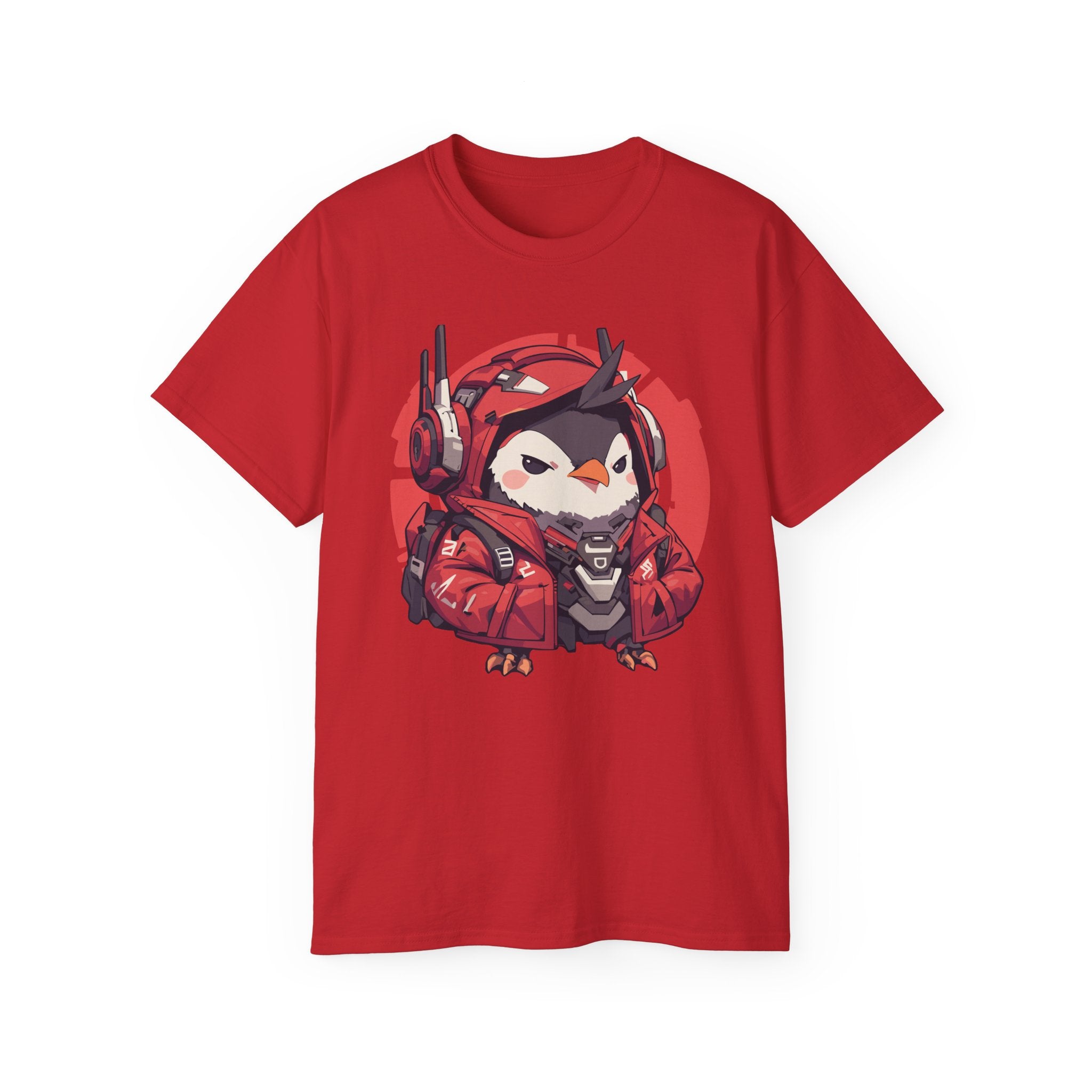 100%纯棉短袖T恤 | Mascot-Penguin-009