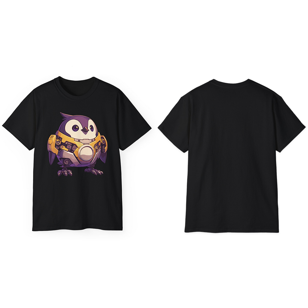 100%纯棉短袖T恤 | Mascot-Penguin-013