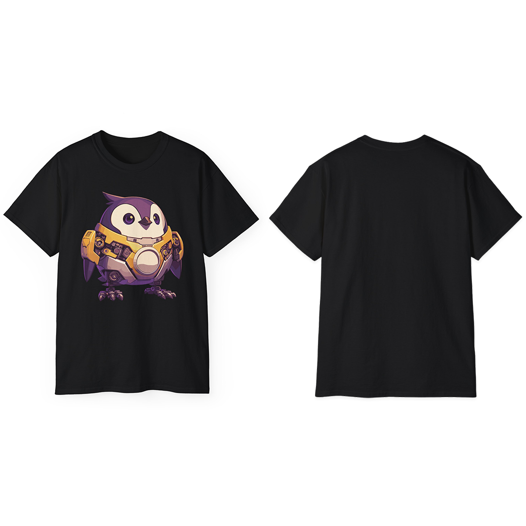 100%纯棉短袖T恤 | Mascot-Penguin-013