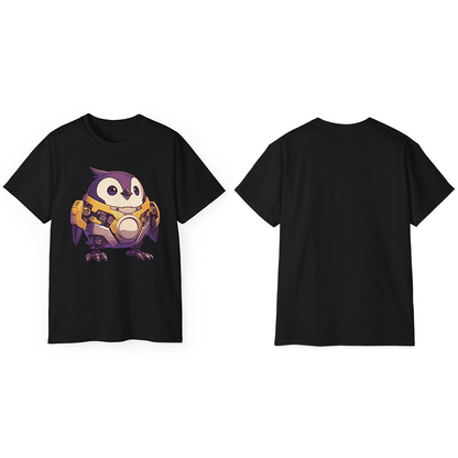 100% Cotton Short Sleeve Tee | Mascot-Penguin-013