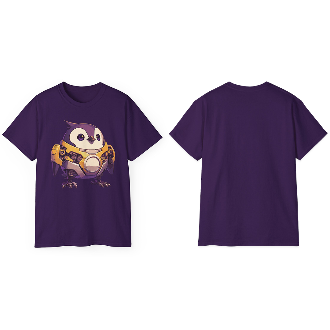 100%纯棉短袖T恤 | Mascot-Penguin-013