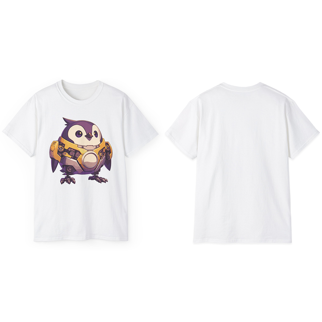 100%纯棉短袖T恤 | Mascot-Penguin-013