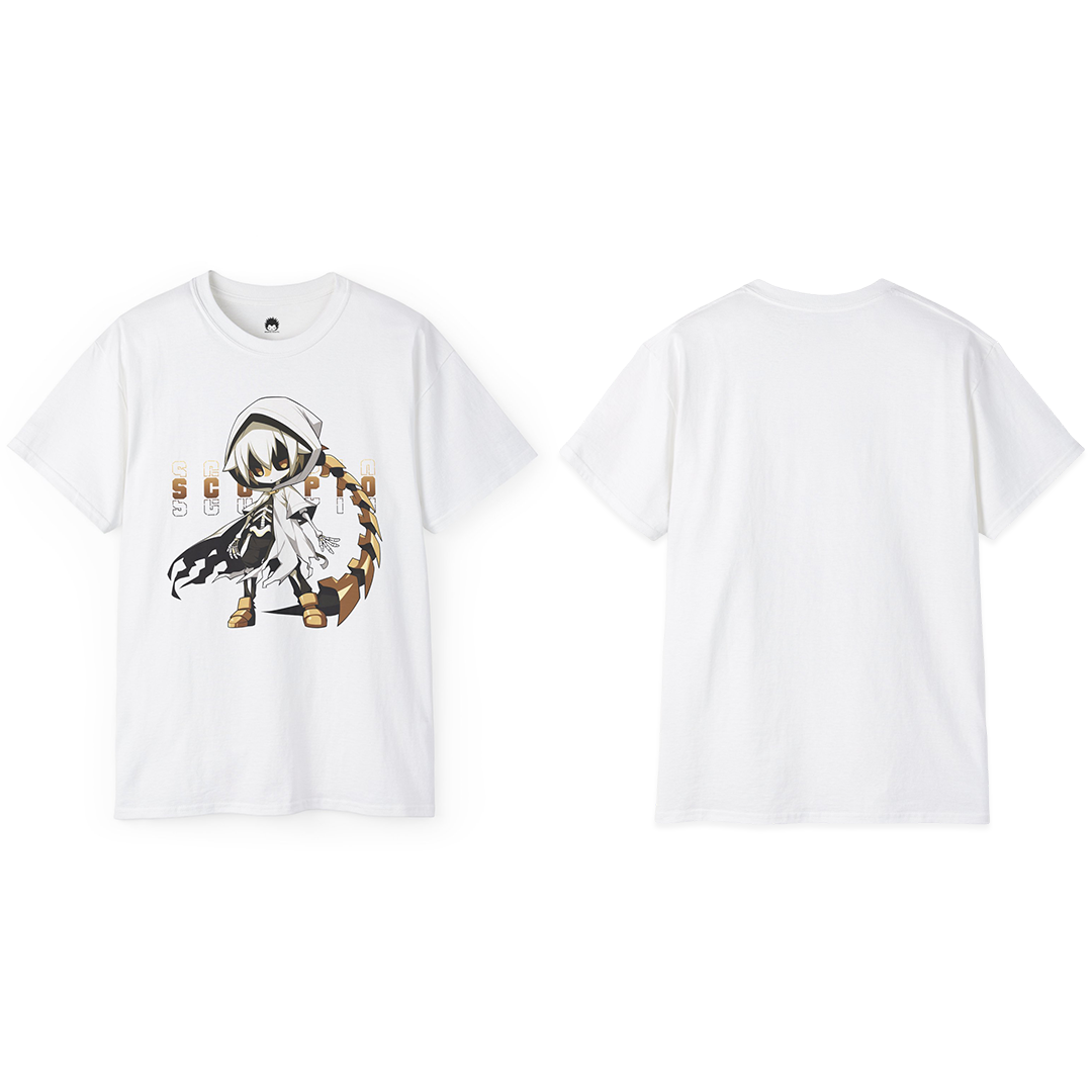 100% Cotton Short Sleeve Tee | Anime-Zodiac-016