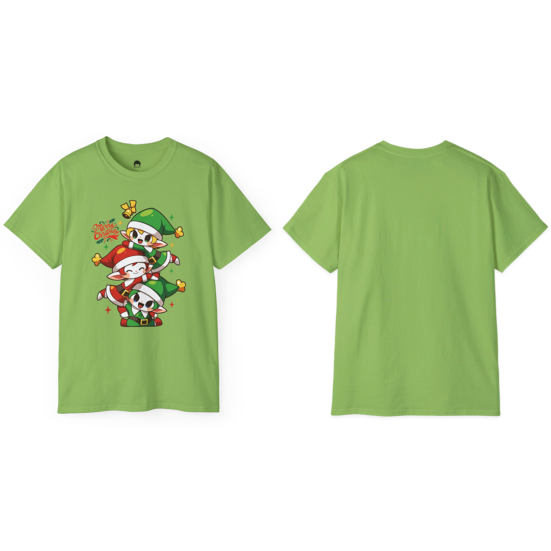 100% Cotton Short Sleeve Tee | Festive-Christmas-001