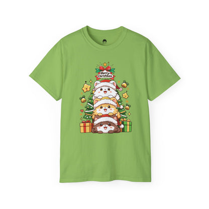 100% Cotton Short Sleeve Tee | Festive-Christmas-004