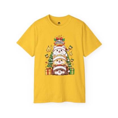 100% Cotton Short Sleeve Tee | Festive-Christmas-004