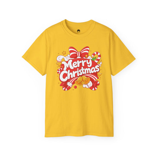 100% Cotton Short Sleeve Tee | Festive-Christmas-013