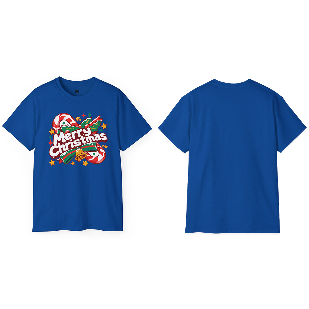 100% Cotton Short Sleeve Tee | Festive-Christmas-014