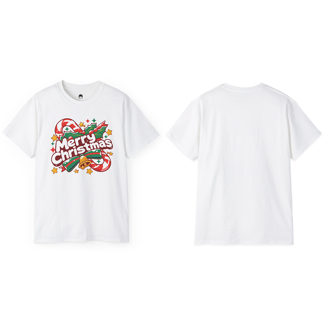 100% Cotton Short Sleeve Tee | Festive-Christmas-014