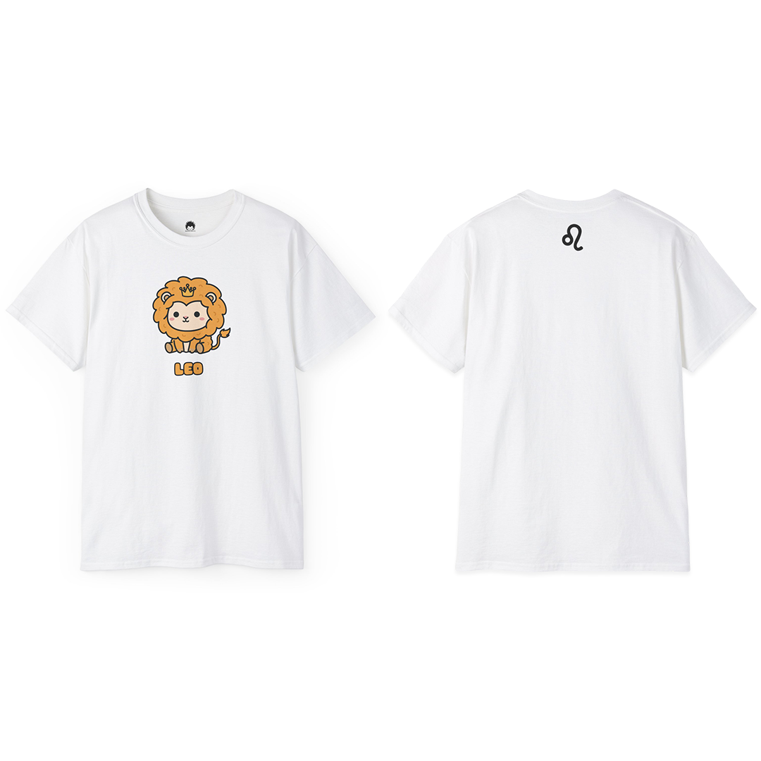 100% Cotton Short Sleeve Tee | Kawaii-Horoscope-005