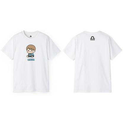 100% Cotton Short Sleeve Tee | Kawaii-Horoscope-007