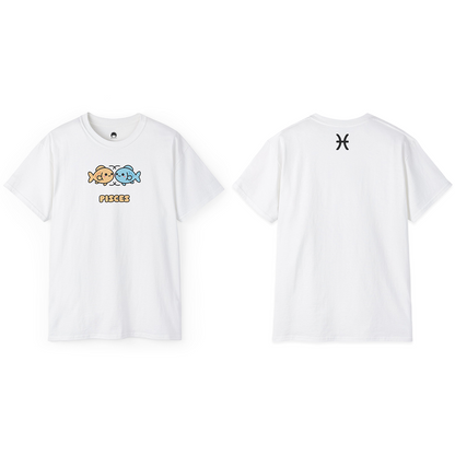 100% Cotton Short Sleeve Tee | Kawaii-Horoscope-012