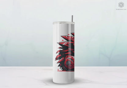 Mascot Logo, 20 Oz Tumbler, Stainless Steel, Leakproof T20-2405-Mascot-Hedgehog-010