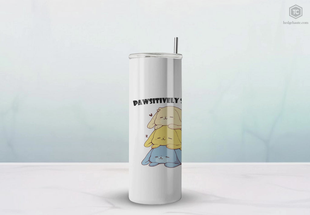 Kawaii，20盎司不锈钢防漏玻璃杯 T20-2405-Kawaii-Dog-003