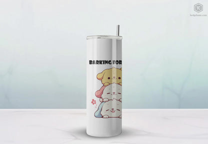 Kawaii, 20 Oz Tumbler, Stainless Steel, Leakproof T20-2405-Kawaii-Dog-002