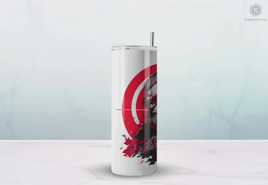 不锈钢 20 盎司玻璃杯 | Mascot-Ape-009