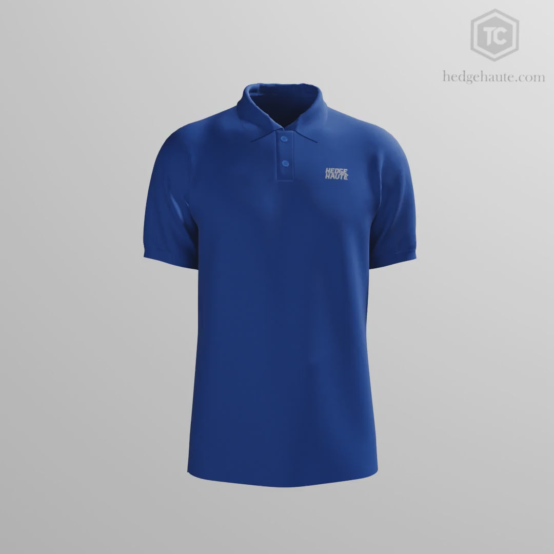100% 纯棉珠地网眼 Polo 衫 | HH-Ref-002